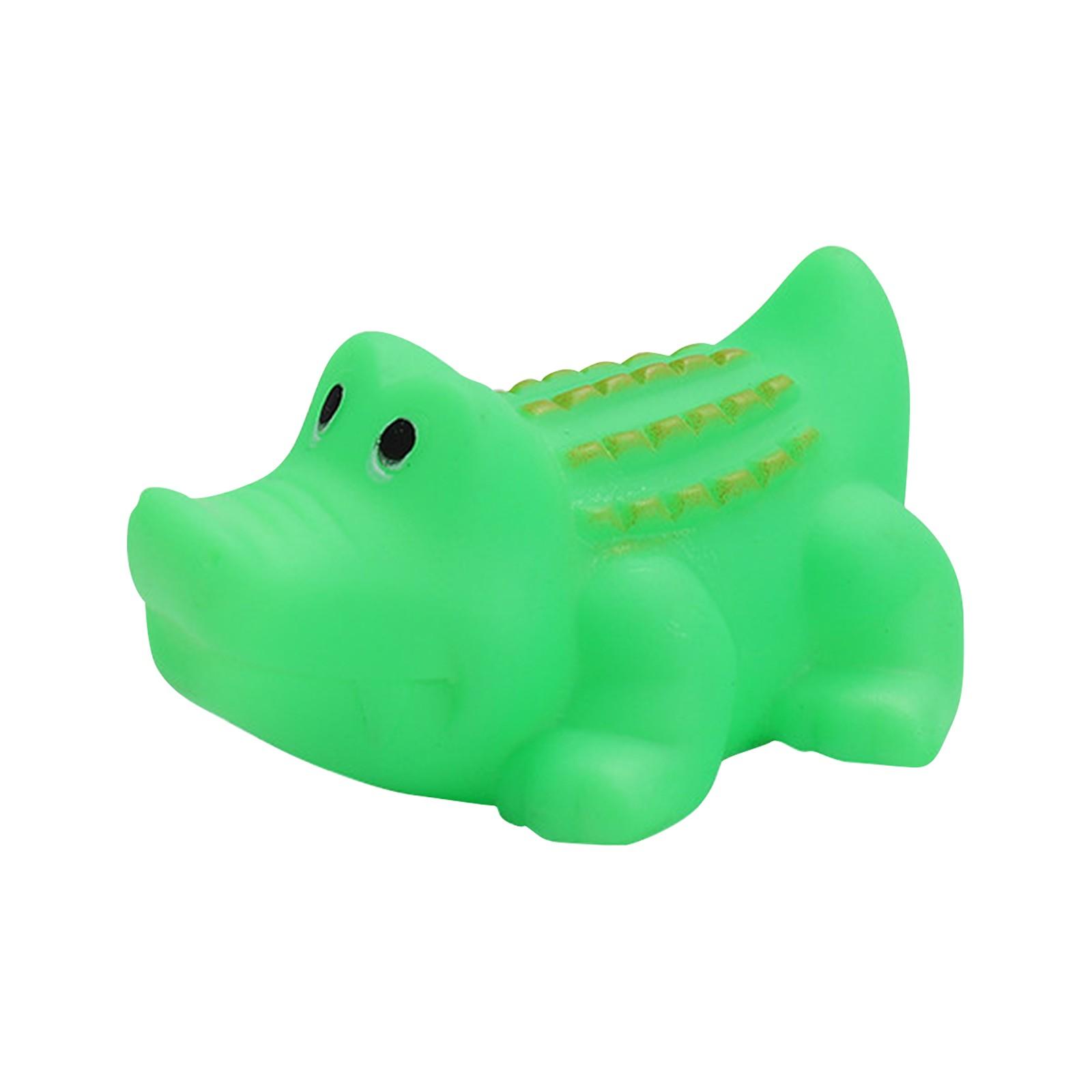 

Резиновая игрушка для купания младенцев, пищащая игрушка для купания One Size зелёный