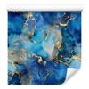 Ink Blue, Turquoise and Navy Blue Wallpaper for Living Room and Bedroom 50x1000