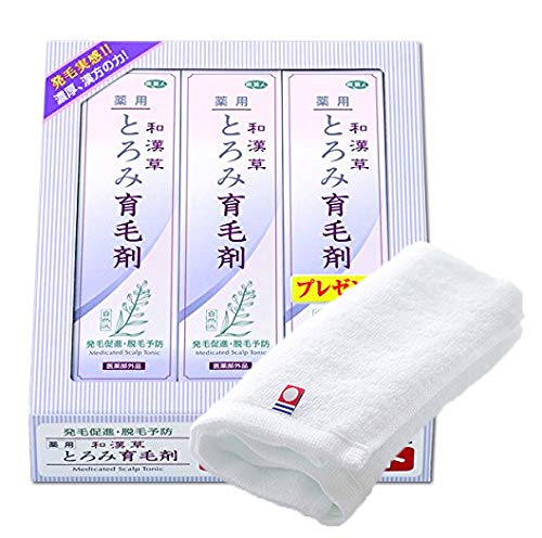 

Azuma Trading Co., Ltd. Quasi-drug [Same price, includes Imabari towel] Wakanso Thick Hair Growth Tonic 150ml x 3 bottles / Medicated Hair Growth Toni