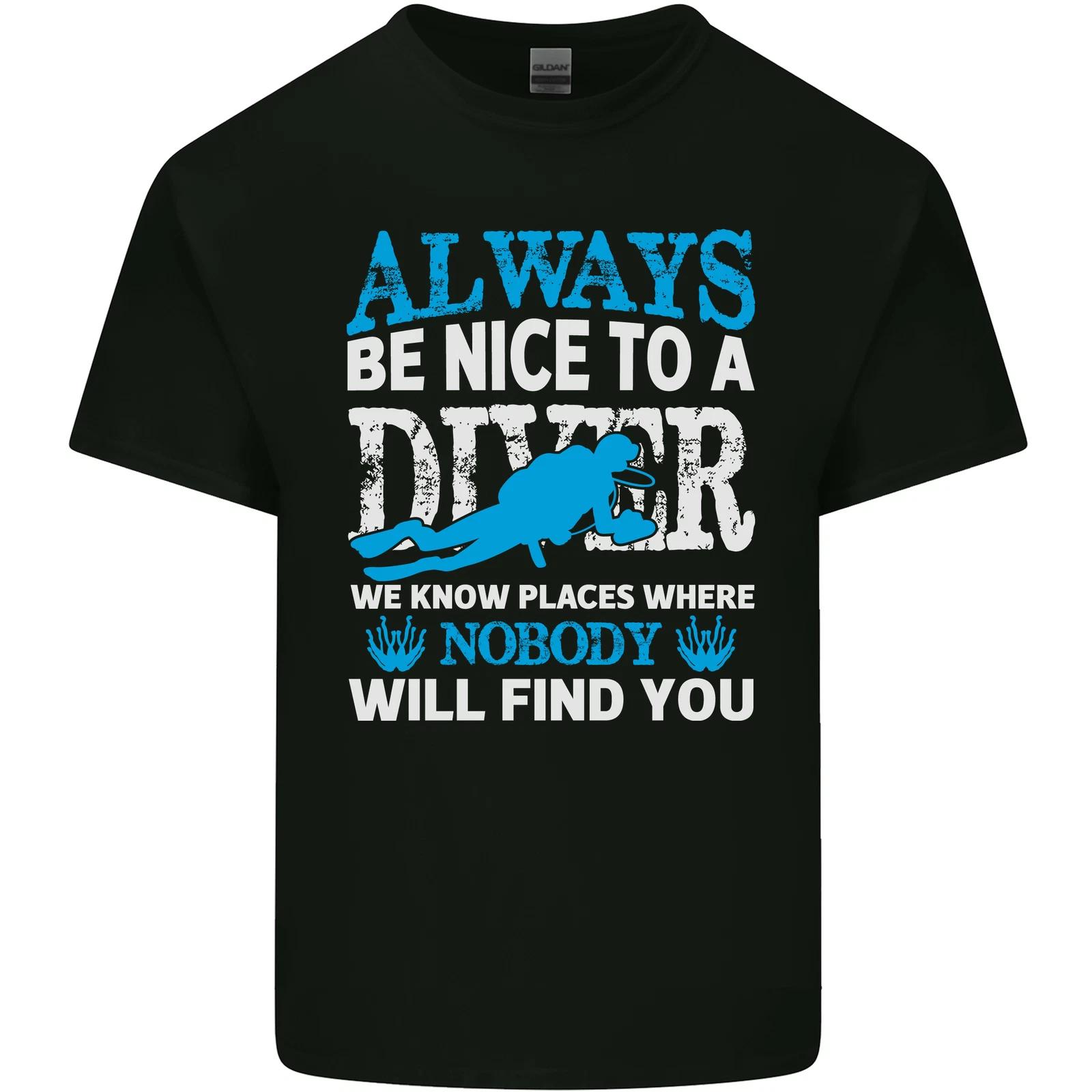 We Know Places Funny Scuba Diving Diver Kids T-Shirt Childrens 2XL