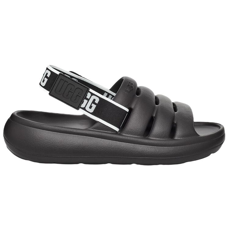 UGG Sportovní pantofle Yeah Slide Černé (Ženy) Dámské tenisky 1126811-BLK