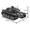 MOC Centurion Mk. 5/1 Tank Building Blocks Model Army Military Tank Weapons Bricks Assembly Toys Kids Birthday Gifts
