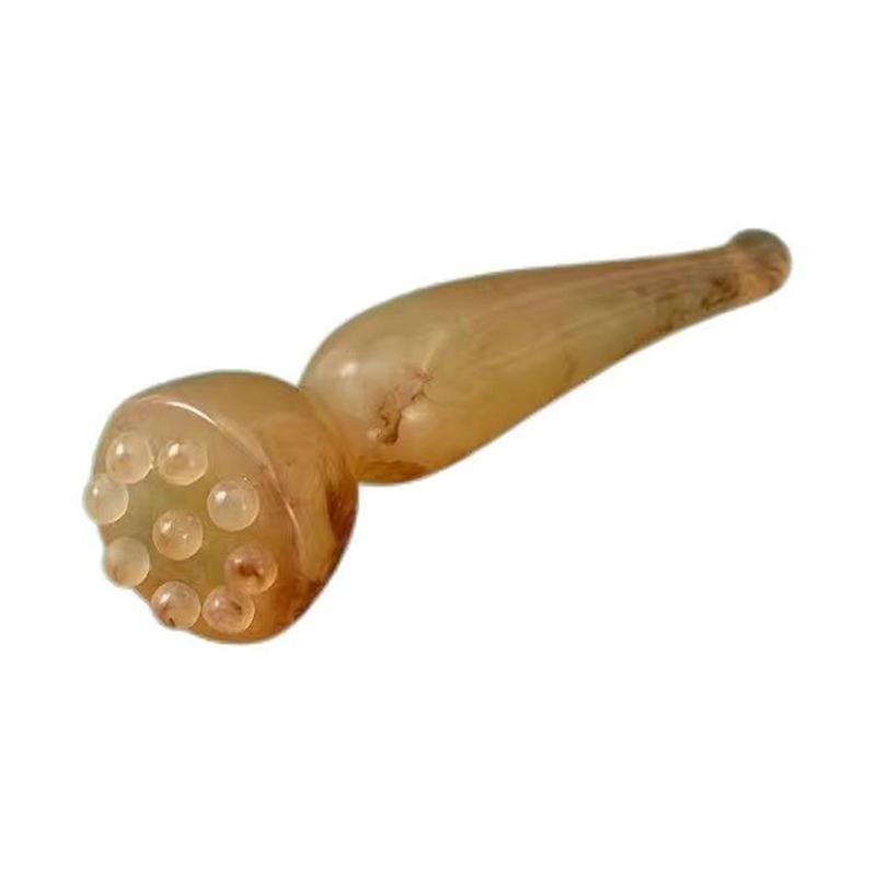 Gesichtsmassagegerät für Gesichts- und Kopfhautmassage, Meridianstimulation, Lifting-Punkte und Ganzkopf-Schaben