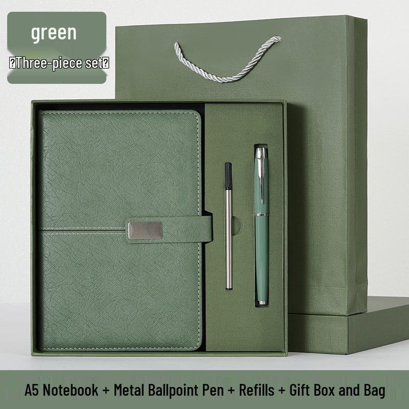 Customized Insulated Cup & Notebook Gift Set for High-End Business Meetings and Souvenirs