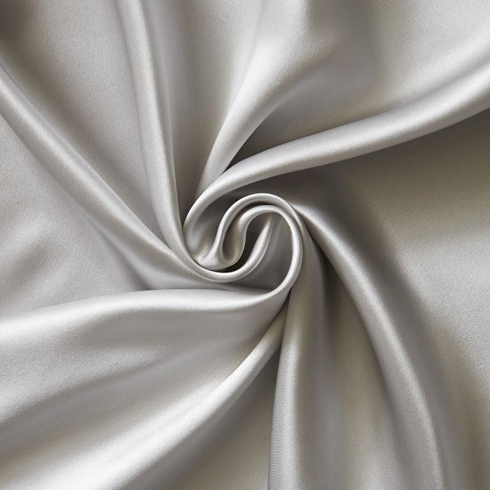 Pillowcase "Soanne" Mulberry Silk The Butterfly Effect - Soanne Silver - Pillowcase 63 X 63 Cm