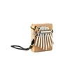Chaud, Mini Kalimba 8 tons résistant à l'usure hêtre résistant à la rouille Portable doigt Piano Instrument de musique pour