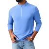 Men's  Fitness  Sports  Quick To Dry  Half Zipper  Self-Cultivation  Pullover  Long Sleeves  Hoodie