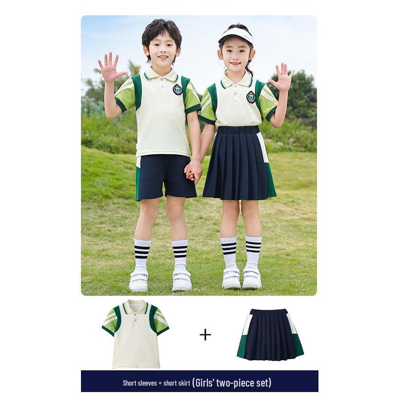 Cool Meila Spring & Autumn Sports Suit: Student & Kindergarten Uniform for Group Performances