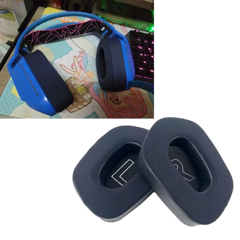 Cooling Gel Earpads Ear Cushions Replacement For G733 G335 Headsets Noise Isolation Foam