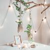 1PC Vintage Cotton Rope Garden Plant Decoration Hanging Flower Pots Holder Hanging Basket Flower Pot Net Basket