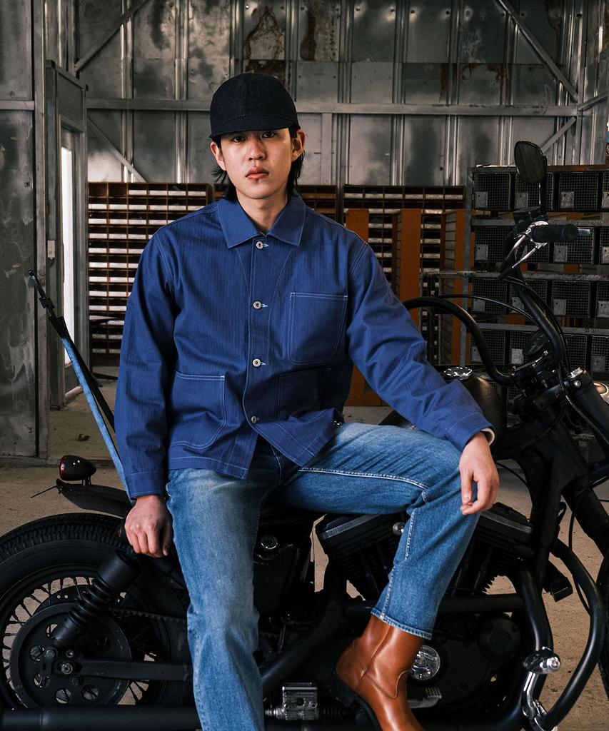 Vdr P41 Hbt Utility Jacket [French Blue]