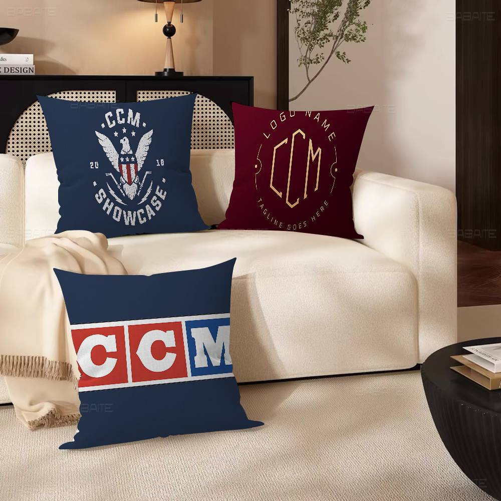 C-CM Hockey Doormats Home Personalized Pillow Dust Cover Bedroom Kids Party Decoration Pillowcase Birthday Children Gift