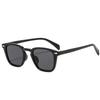  New Retro Square Rivets Sunglasses Women Shades UV400 Fashion Punk Trending Clear Gradient Men Sun Glasses