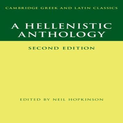 A Hellenistic Anthology Paperback Book 9781108459563