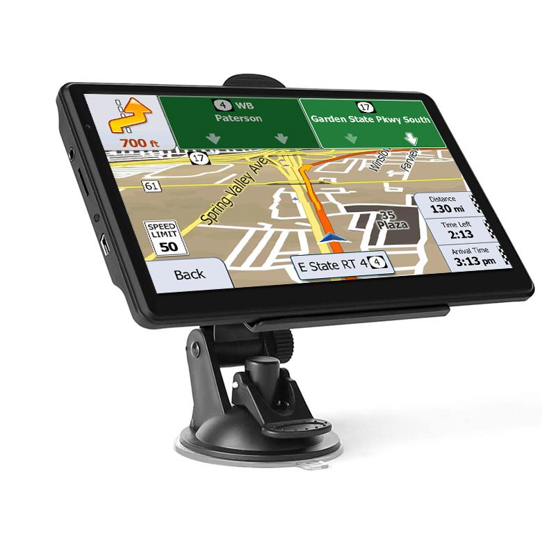 

7-дюймовый HD автомобильный грузовик GPS-навигация с сенсорным экраном Поддержка карт ЕС/Америки/Канады/Юго-Восточной Азии/Австралии и Новой Зеландии