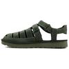 Dune Fisherman Cowhide Green Sandals Men's 1102694-MSG