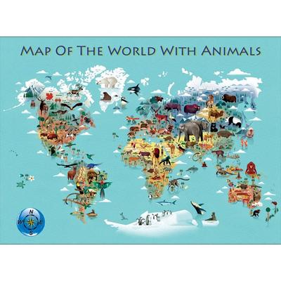 BN Puzzle Animal World Jigsaw Puzzle 150-06, Mixed Colors, 150 Pieces Jigsaw Puzzle, Childrens Games, Educational Toys