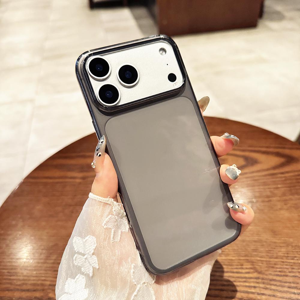 Colorful Candy Color Transparent Soft Case For iPhone Air 17 16 15 14 13 12 11 Pro Max Plus Mini Silicone Ultra Thin Clear Shell