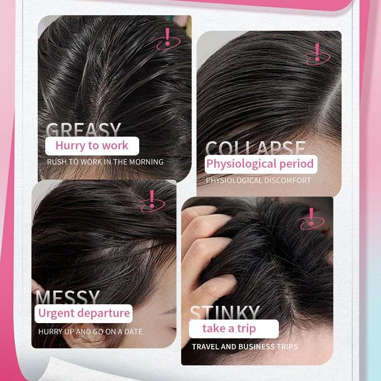 No-wash Fluffy Dry Hair Shampoo Spray, Hair Styling Product, Instantly Refreshing And Volumizing Hair Oil Removal Hair Care