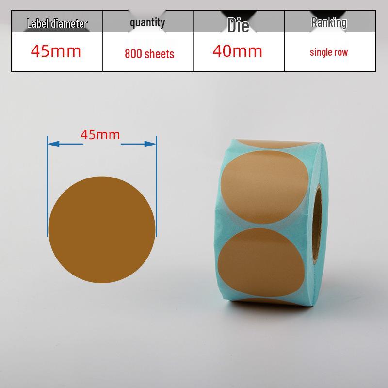 Waterproof Adhesive Thermal Barcode Stickers - Various Sizes