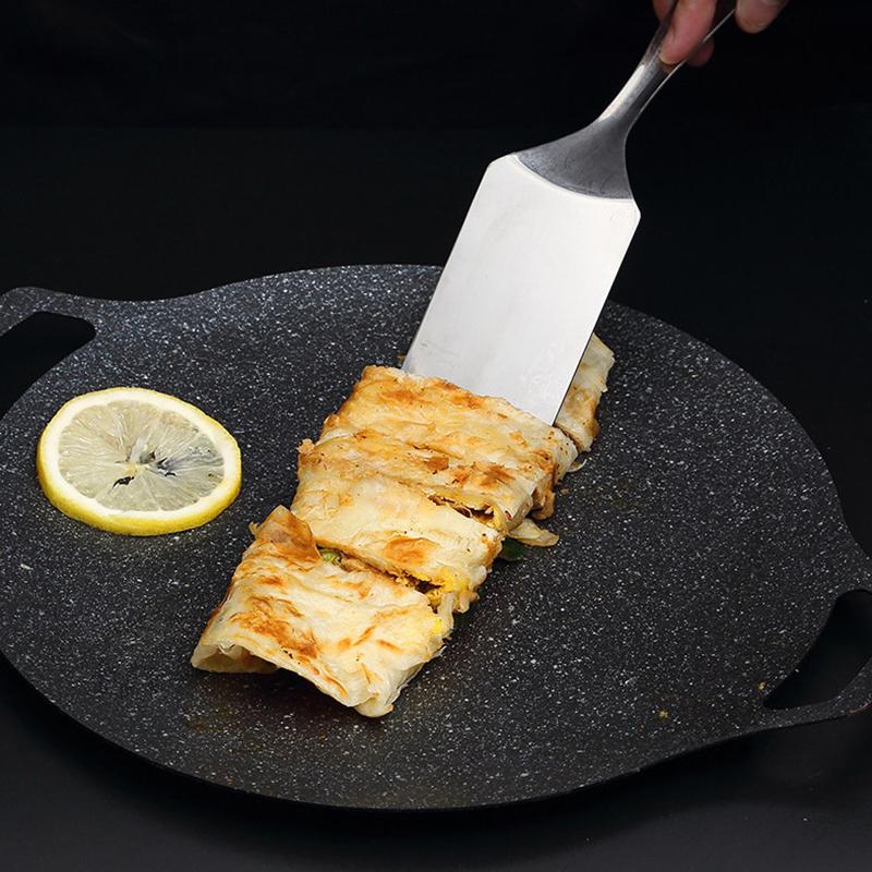 Stainless Steel Steak Frying Spatula For Multipurpose Cooking And Shoveling Durable And Easy To Clean