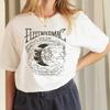 Camiseta vintage Fleetwood Mac Sisters of The Moon con estampado de dibujos animados, divertida, cuello redondo, estilo de moda, estilo Harajuku, informal, para verano y calle