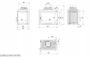Cast Iron Fireplace KRATKI SIMPLE Right 8 kW Ø 200 Installation Kit