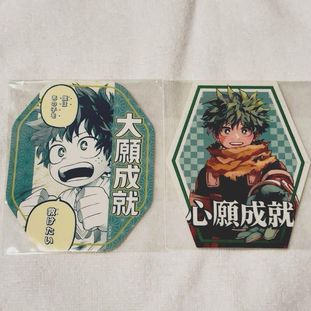 My Hero Academia Amulet Sticker Collection