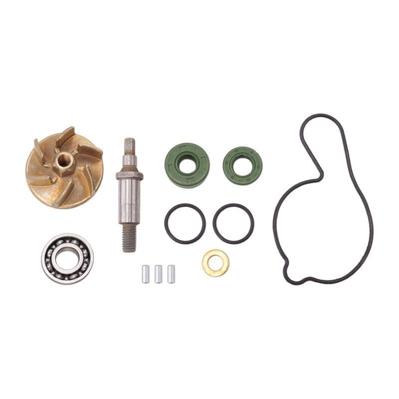 Motorcycle For YZ450F WR450F WR400F Water Pump Impeller Gear Shaft Seal Bearing Gasket Repair Kit 5DJ-12451-00