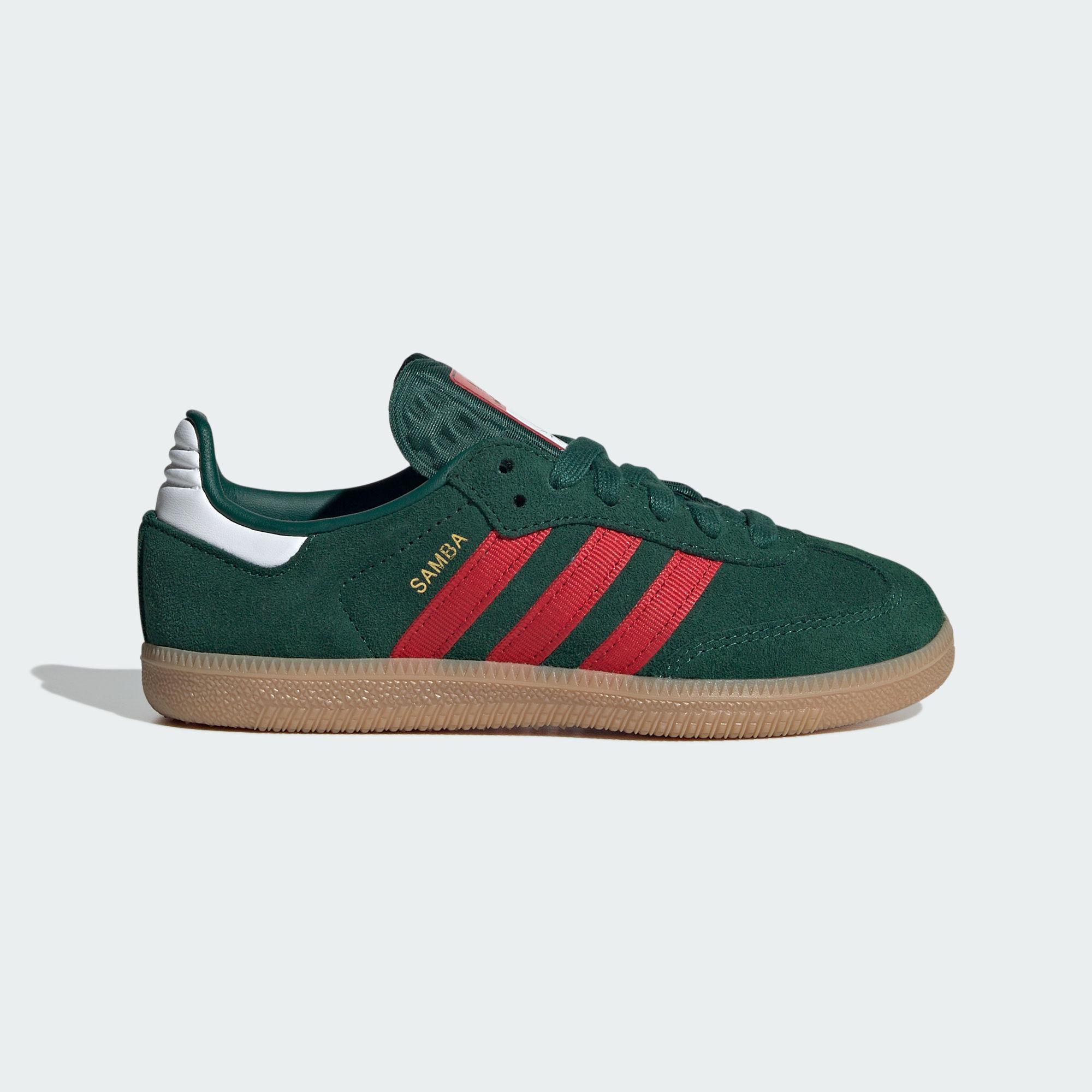 Adidas Originals SAMBA OG Leather Skateboard Shoes Kids 28