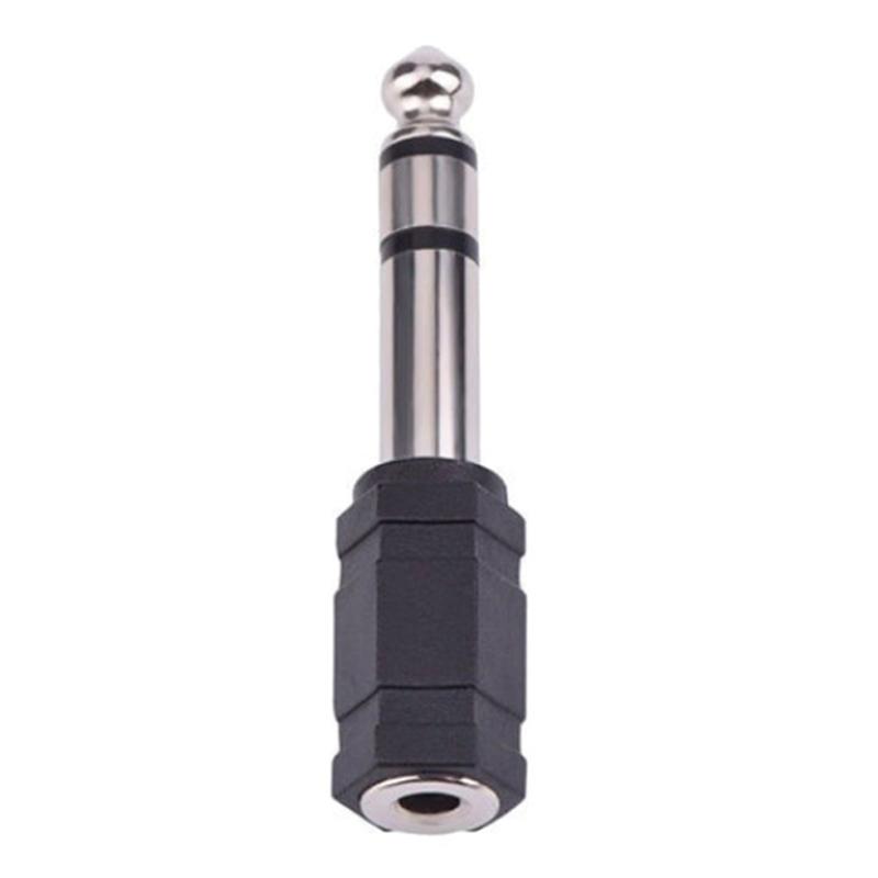 3.5mm Male To Female 2RCA Auditory Connector Computer TV 3.5 6.5 Plug Female Auditory Adapter