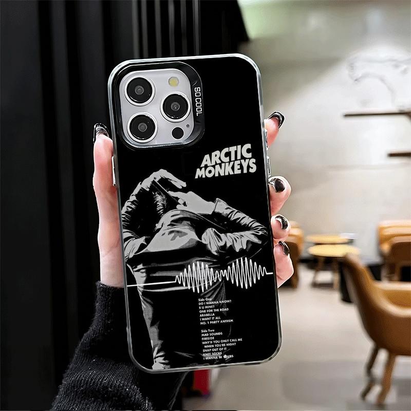 Arctic M-Monkeys Sonderangebot Weiche Handyhülle für iPhone 15 16 17 Pro Max 17Air 16E 14 Plus 13 12 Mini Stoßfeste Hülle Rückseite Sh