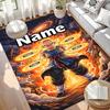 Custom Name Personalized DRAGON BALL Print Carpet, Versatile Home Decor Rug, for Playroom, Apartment, Balcony, Entryway, Hallway Gift