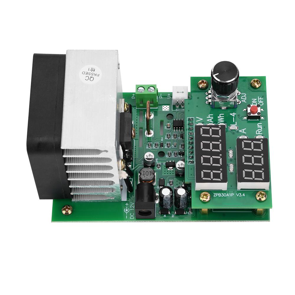 9.99A 60W 30V Constant Current Electronic Load Discharge Battery Capacity Tester Electrician Tool