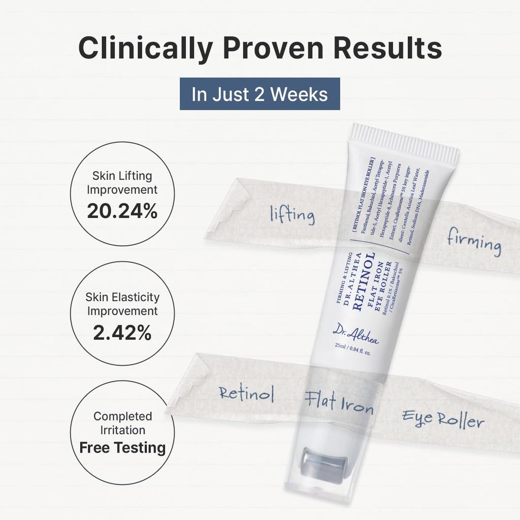 Dr. Althea Retinol Flat Iron Eye Roller 25ml
