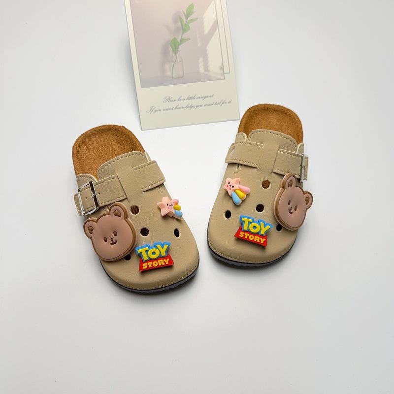 Birkenstock Kinder geschlossene Zehenpartie weiche Sohle Outdoor Crocs: Bequeme rutschfeste, verschleißfeste Halbschuhe