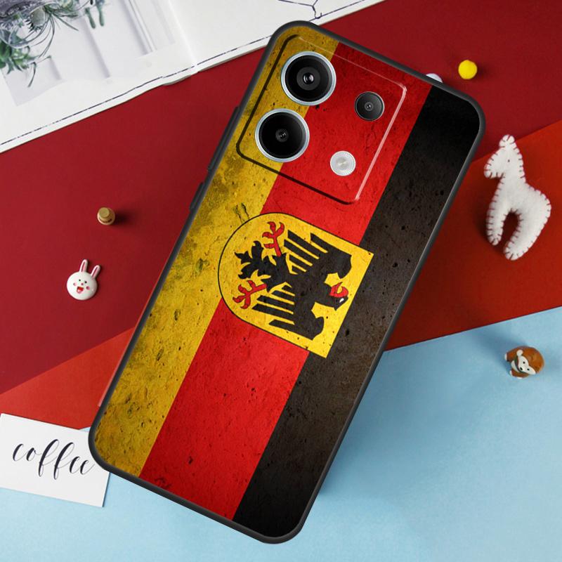 Custodia Banner Bandiera Tedesca Per Xiaomi Redmi Note 14 13 Pro 12 11 10 15 Pro Plus Redmi 15 10C 12C 13C 14C 15C Cover