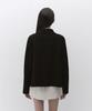 MUSINSA STANDARD WOMAN Women'S Cashmere Blend Handmade Short Mac Coat [Black]