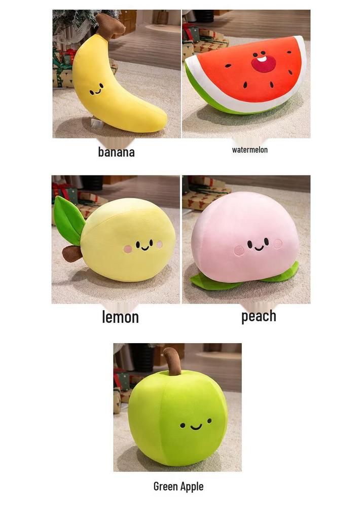 Eggplant Plush Toy: Jelly Fruit-Themed Doll for Kids and Restaurant Decoration