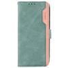 ABEEL For Samsung Galaxy XCover7 Pro Case Color Splicing Leather Flip Phone Cover RFID Blocking