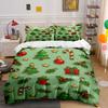 Festive Holiday Cheer Bedding Sets Duvet Cover Sets Duvet Covers Pillowcases(1*Duvet Cover 2*Pillowcases Without Duvet Insert)