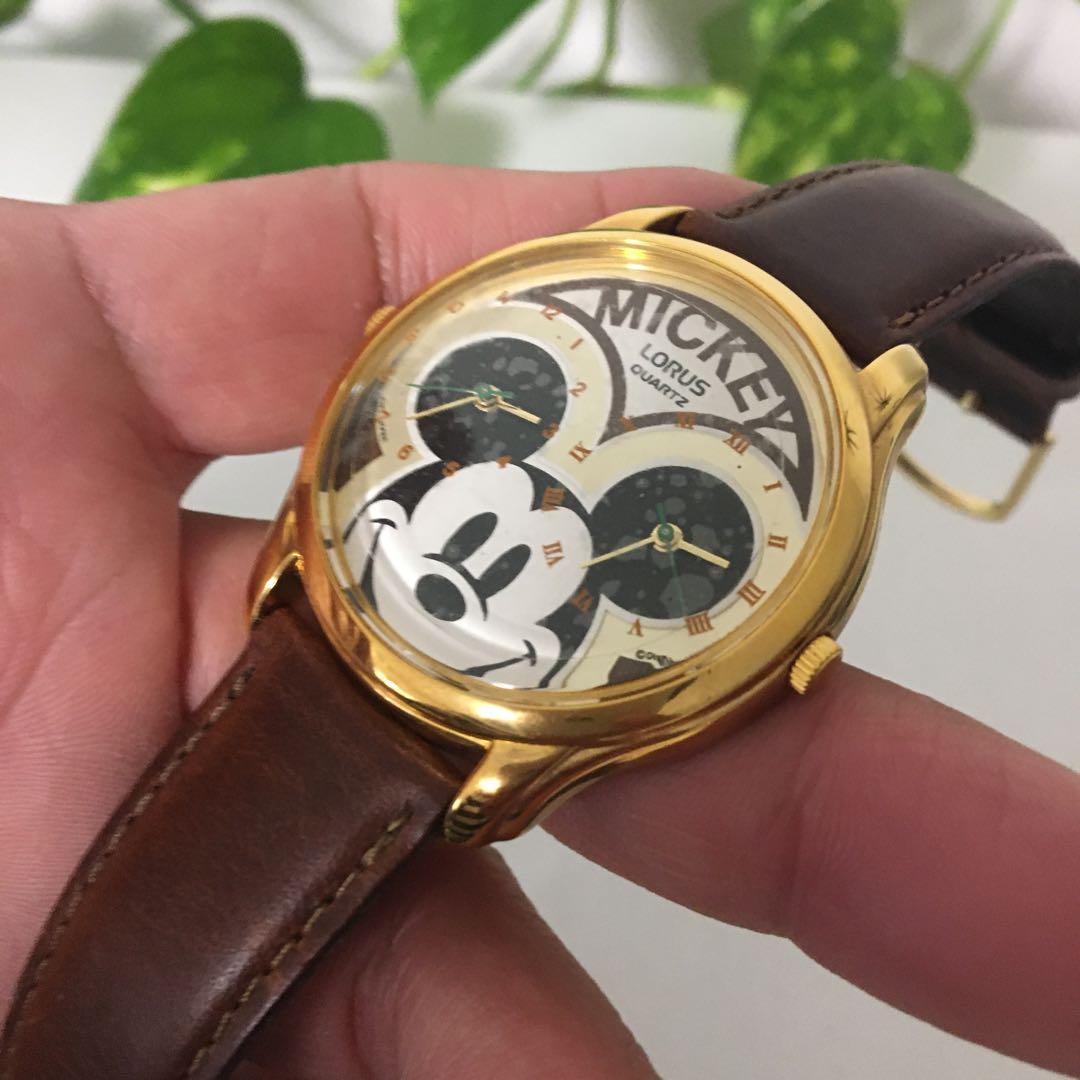 Used Rare retro LORUS Mickey watch