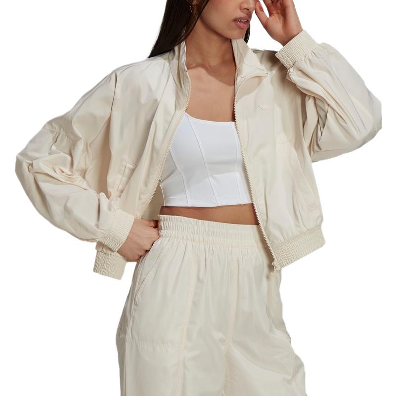 Adidas Originals Jackets Women's Beige Stand Collar Moderate Other H06697