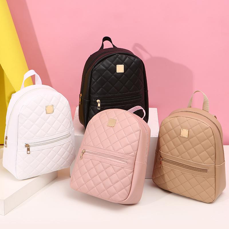 

Embroidered Backpack Large Capacity Schoolbag Fashion Backpack 23*10*26
