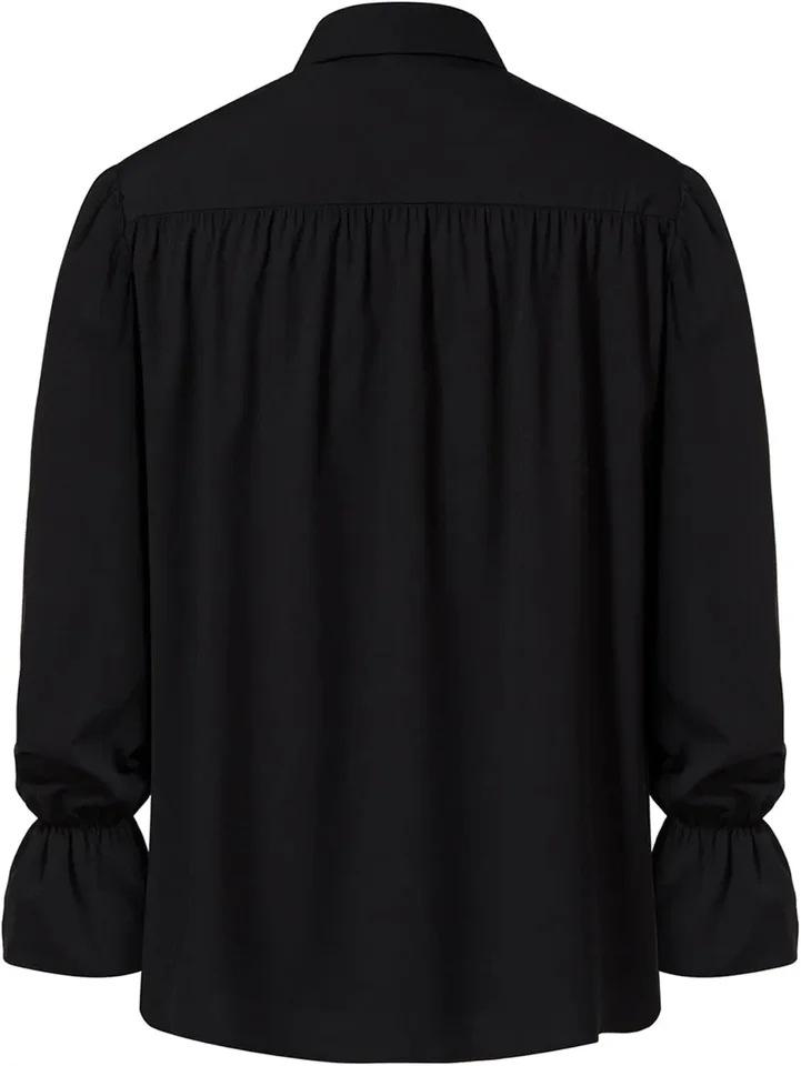 Camicia Pizzo Pirata Vittoriana Steampunk Retrò da Uomo