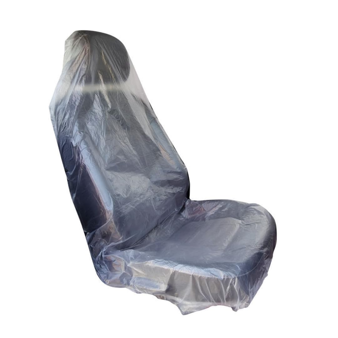 

EINEY Виниловый чехол для сиденья автомобиля, виниловый чехол для сиденья, плотный одноразовый чехол, защитный чехол для сиденья, передний чехол для пассажирского сиденья, водонепроницаемый прозрачный