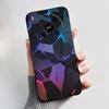 Phone Case For ZTE Blade V70 Max/Nubia V70 Max Soft Silicone Black Case Bright Pattern Volcano Moonlight Shockproof Shell