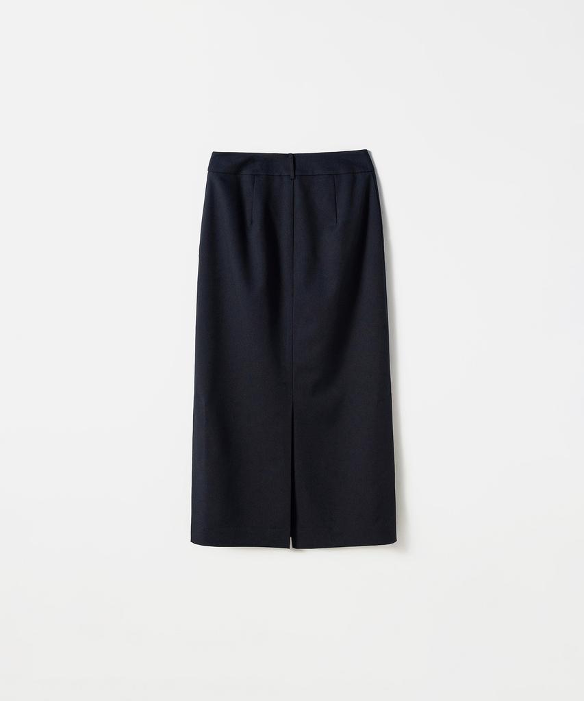 Poyueoaijeuonli Karin Maxi Skirt (Charcoal)