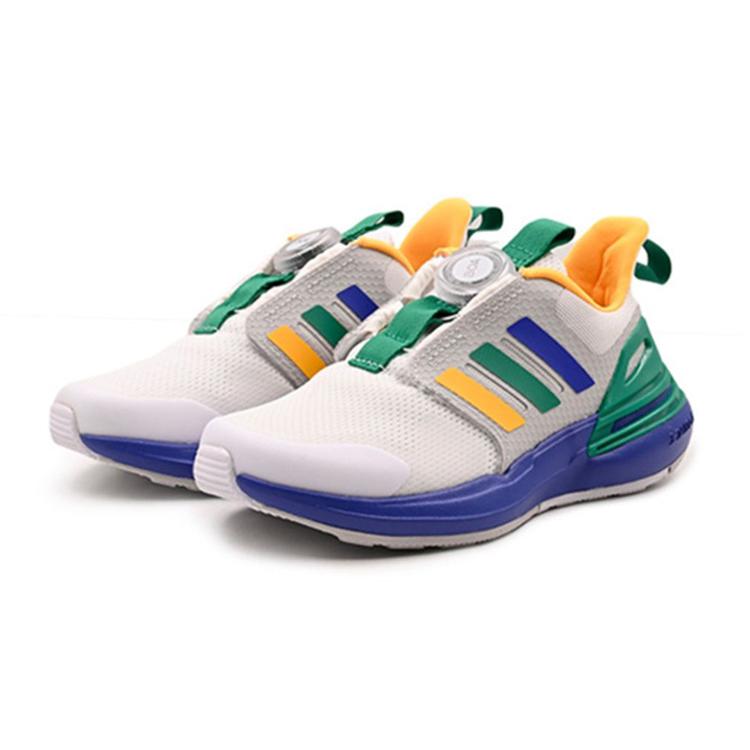 new adidas RapidaSport Bounce BOA J 'White Blue Green'