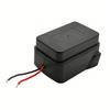 Battery Dock Adapter Base with Cable Ends, 18V Output Unit for DIY Users, Temporary Equipment Supply, Shop Tasks, and Field Applications